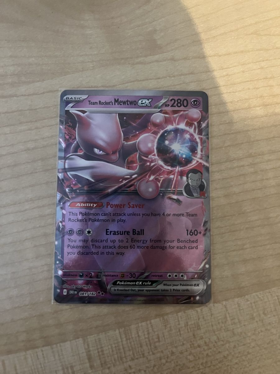 Pokémon Cartes à collectionner: Team Rocket‘s Mewtwo EX - Englisch – Neuf (Voir description) à Rheineck par CS992000