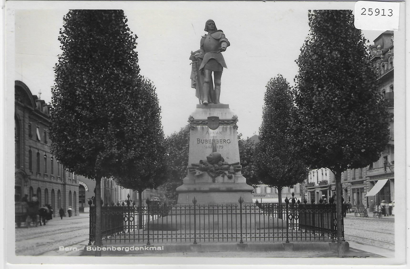 Cartes postales: Bern - Bubenbergdenkmal – Antique à Ettingen par Kartenplanet
