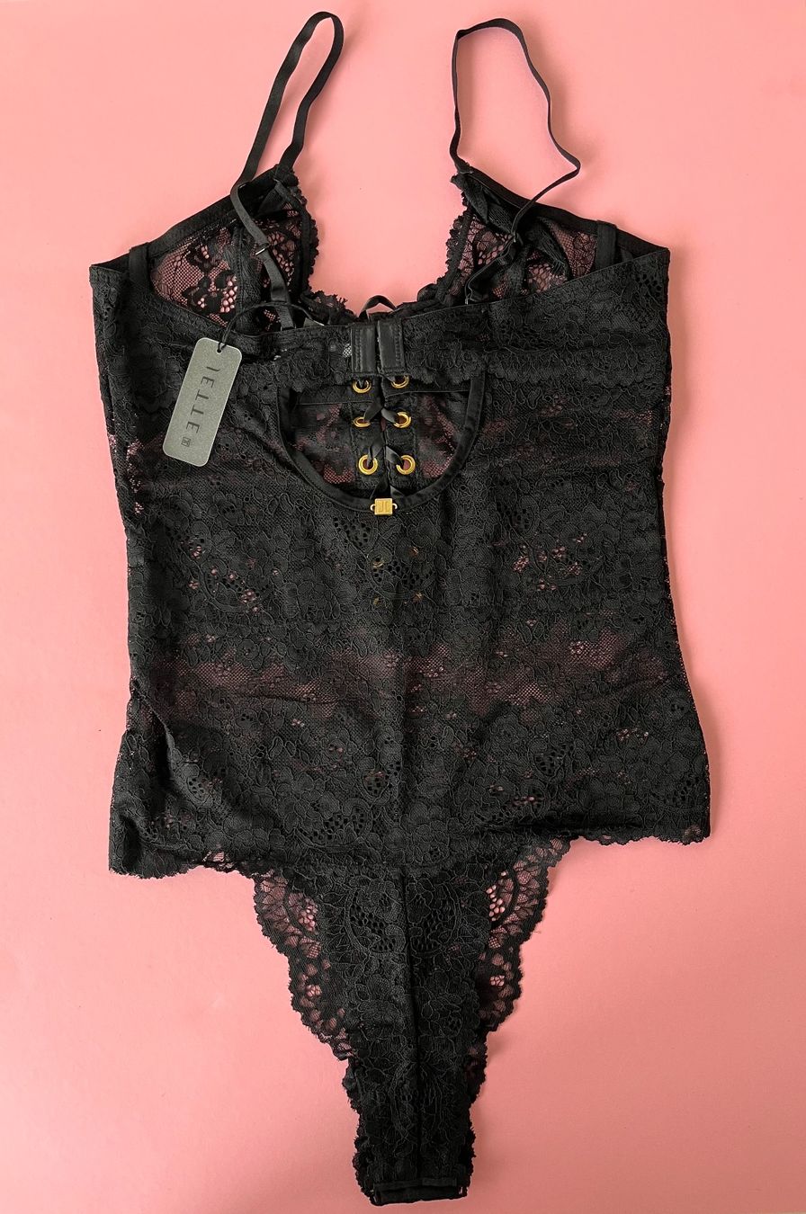 Altra biancheria intima: JETTE, Spitzen-Body, Grösse 75A, Farbe Schwarz – Nuovo e nell'imballaggio originale da Rudolfstetten venduto da gst_g7xl 5