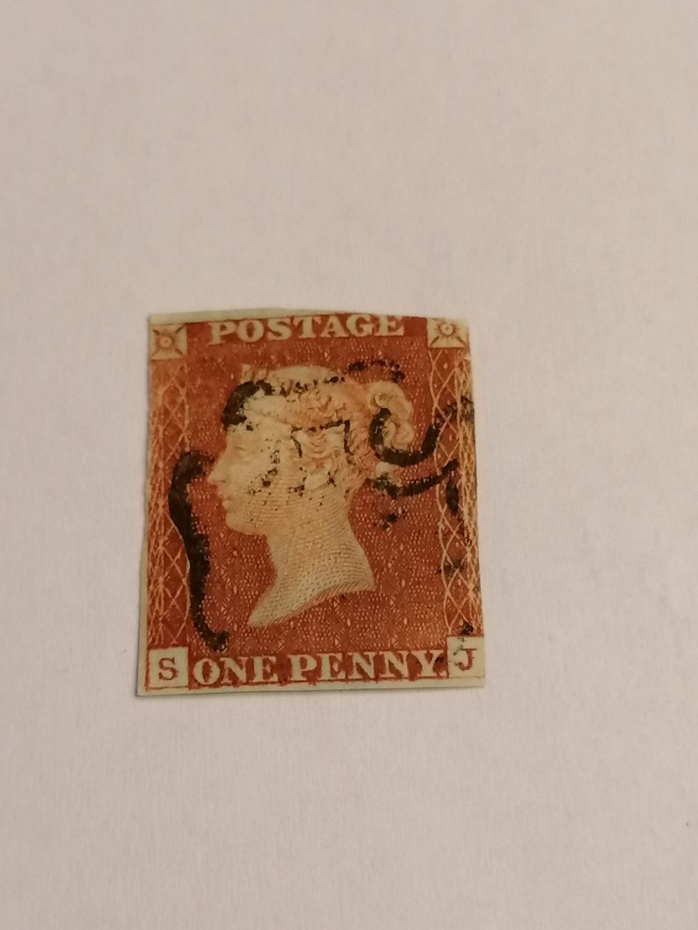 Tous les timbres: One Penny red 1841, Angeschnitten,  – D'occasion à Happerswil par tschergi