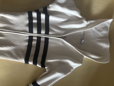 Zara Zipper gestreift