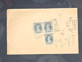 CL25 Enveloppe + Timbre Inde 1939