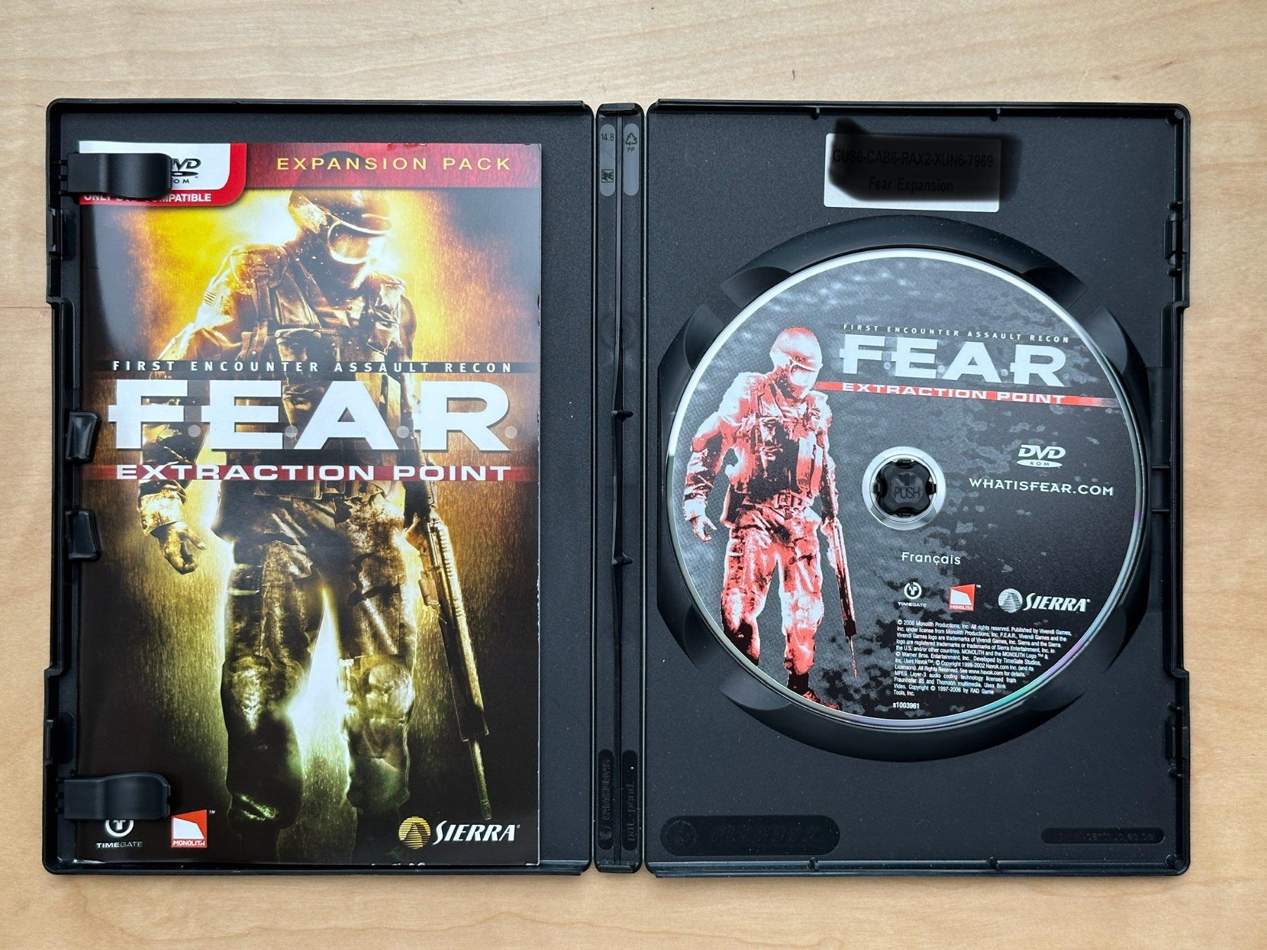 Spiele: F.E.A.R. : Extraction Point - PC - FR – Gebraucht aus Genève von Jeux_Retro 2