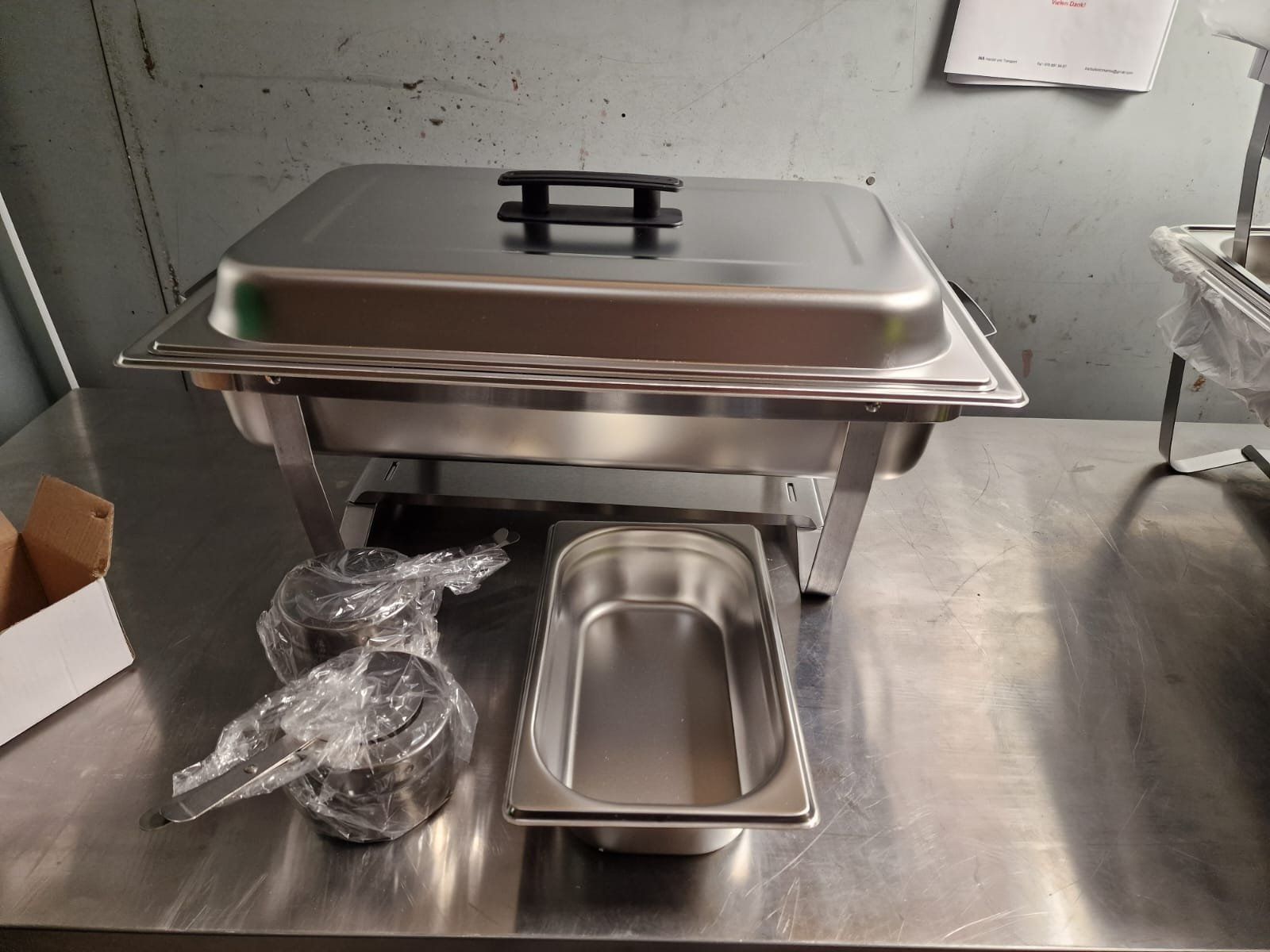 Elettrodomestici da cucina: Chafing Dish – Nuovo (secondo la descrizione) da Wuppenau venduto da Gastro-Wuppenau