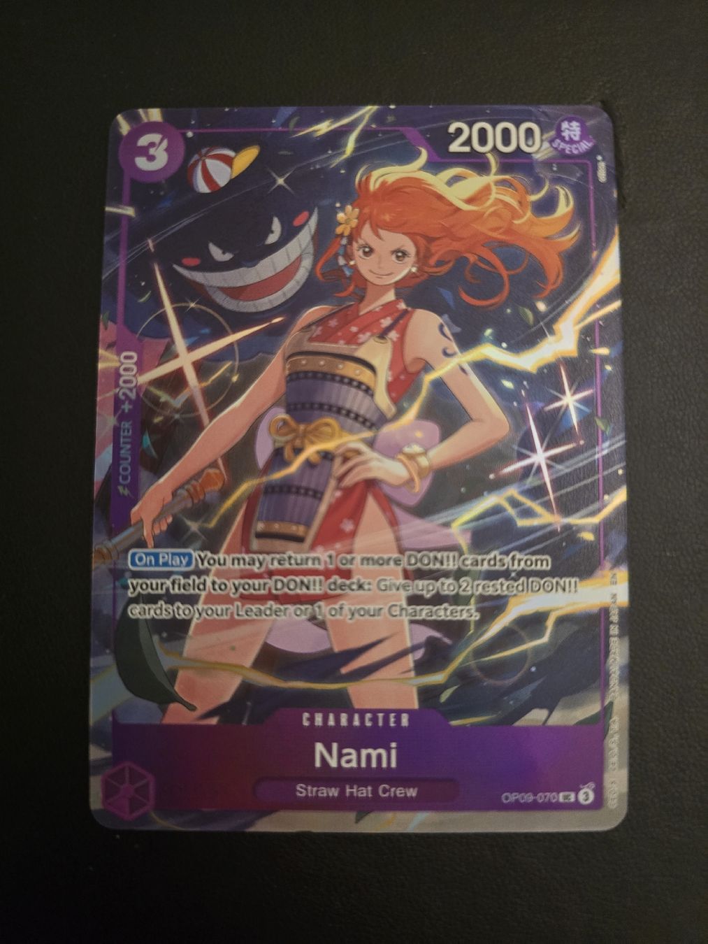 Bandai Carte collezionabili: Carte One Piece Nami OP09-070 neuve – Nuovo (secondo la descrizione) da Cointrin venduto da PokeAku