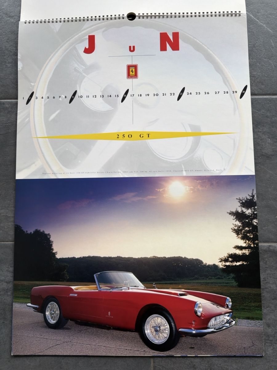 Ferrari Calendari: Original Ferrari Kalender 1996 – Usato da Wolfwil venduto da Rolex1 6