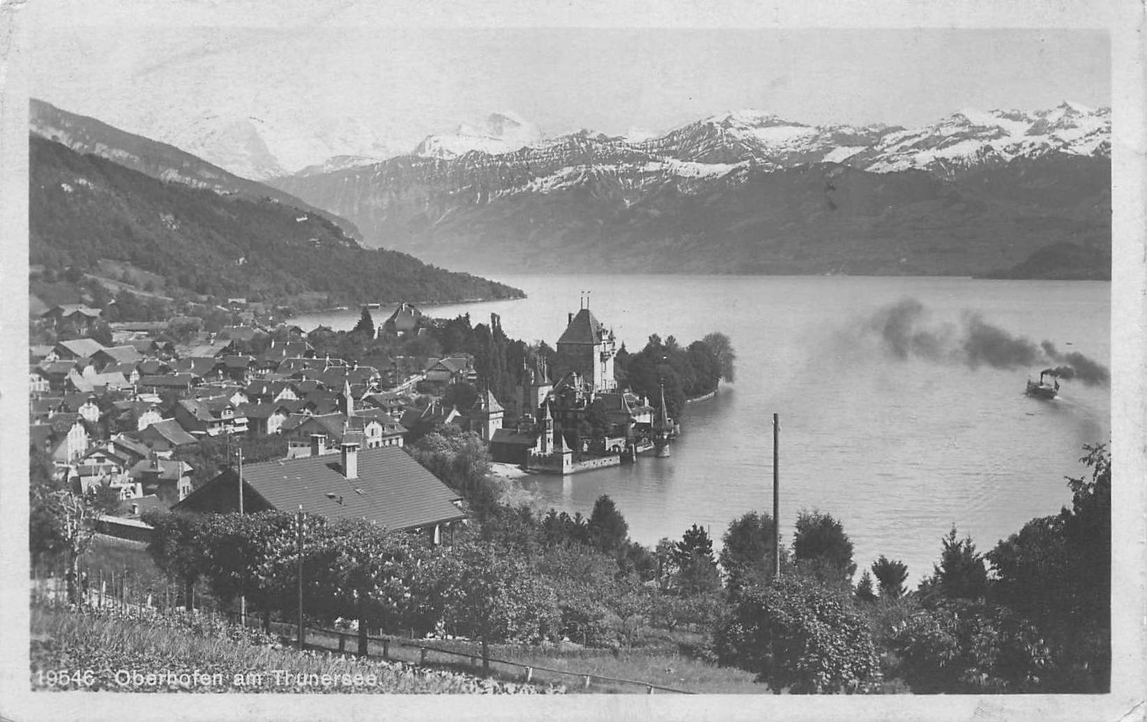 Cartes postales: Oberhofen amthunersee – D'occasion à Biasca par Blenio71