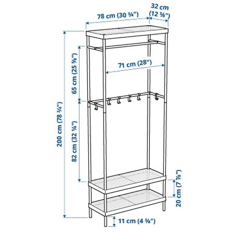 Garderobe: Offene Garderobe – Gebraucht aus Brugg AG von cat_ht8p 2