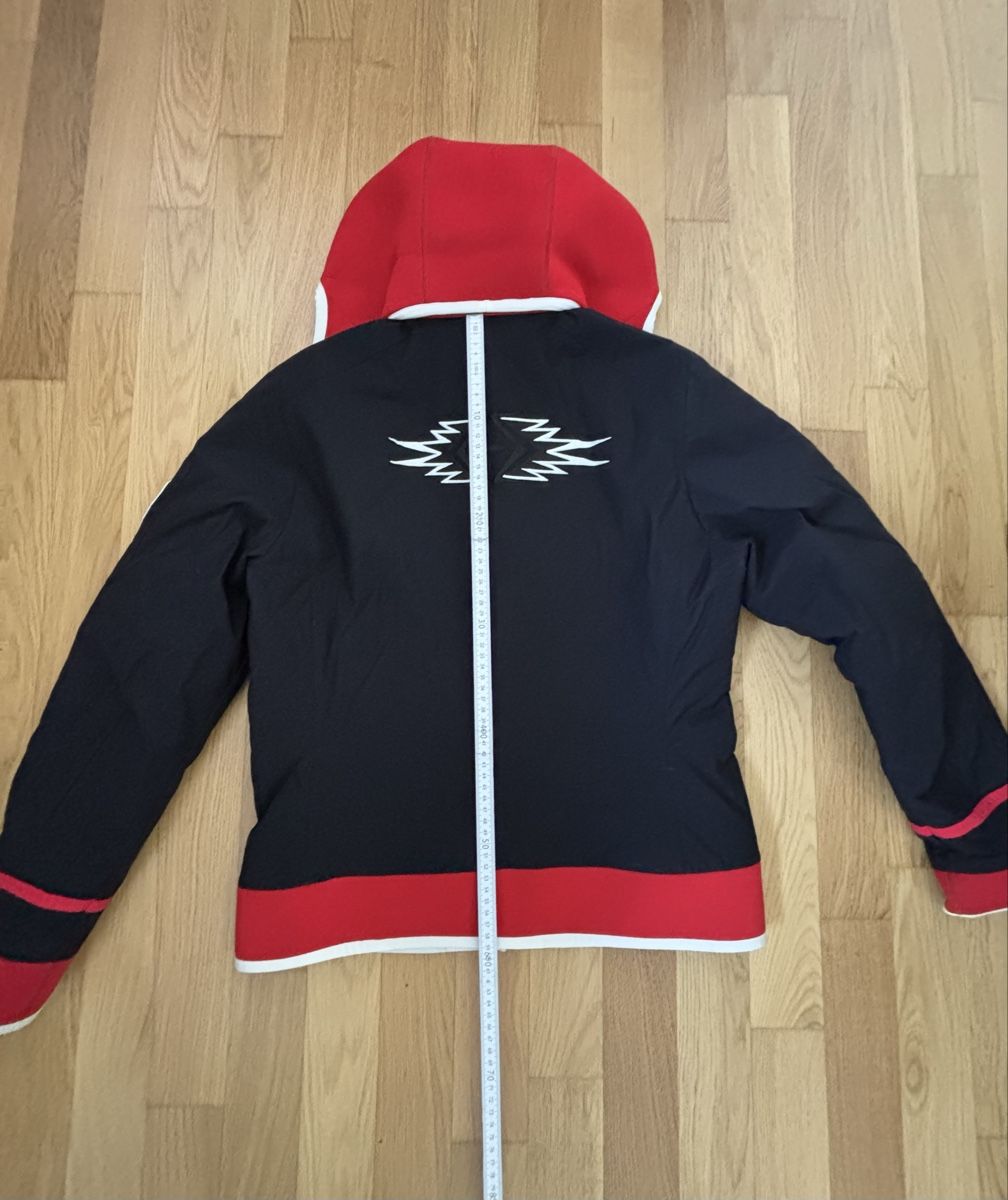 Bogner Giacche: Bogner Jacke Gr.40, Silber Hardware, Rot/Schwarz, Winter – Usato da Jona venduto da FashionQueen2306 5