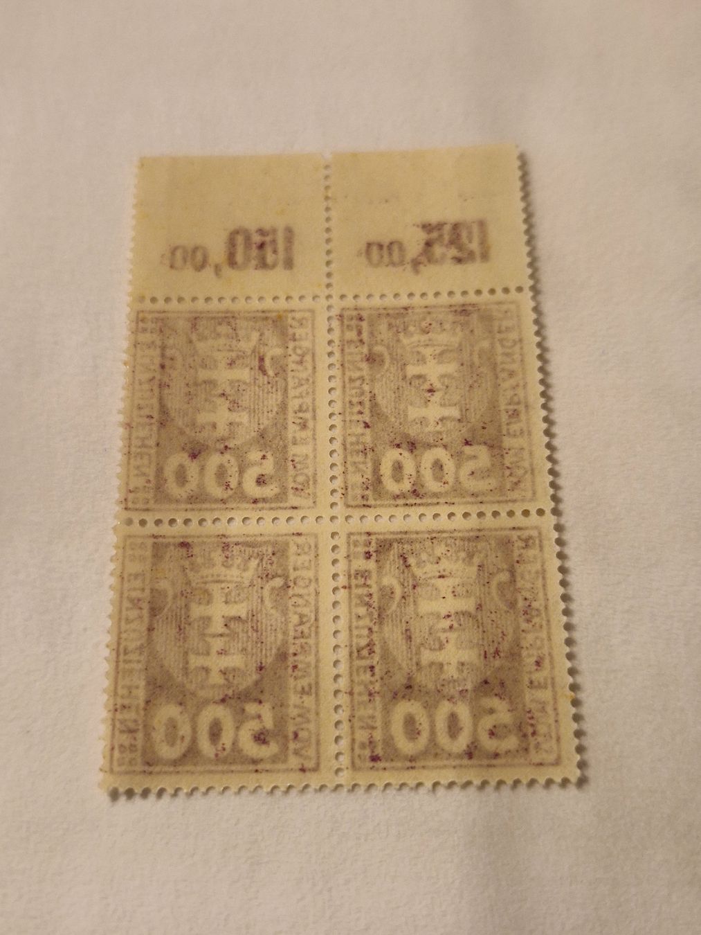 Alle Briefmarken: Deutsches Reich Danzig Porto Marken 1921 postfrisch – Neu (gemäss Beschreibung) aus St. Gallen von Enrico_SG 1