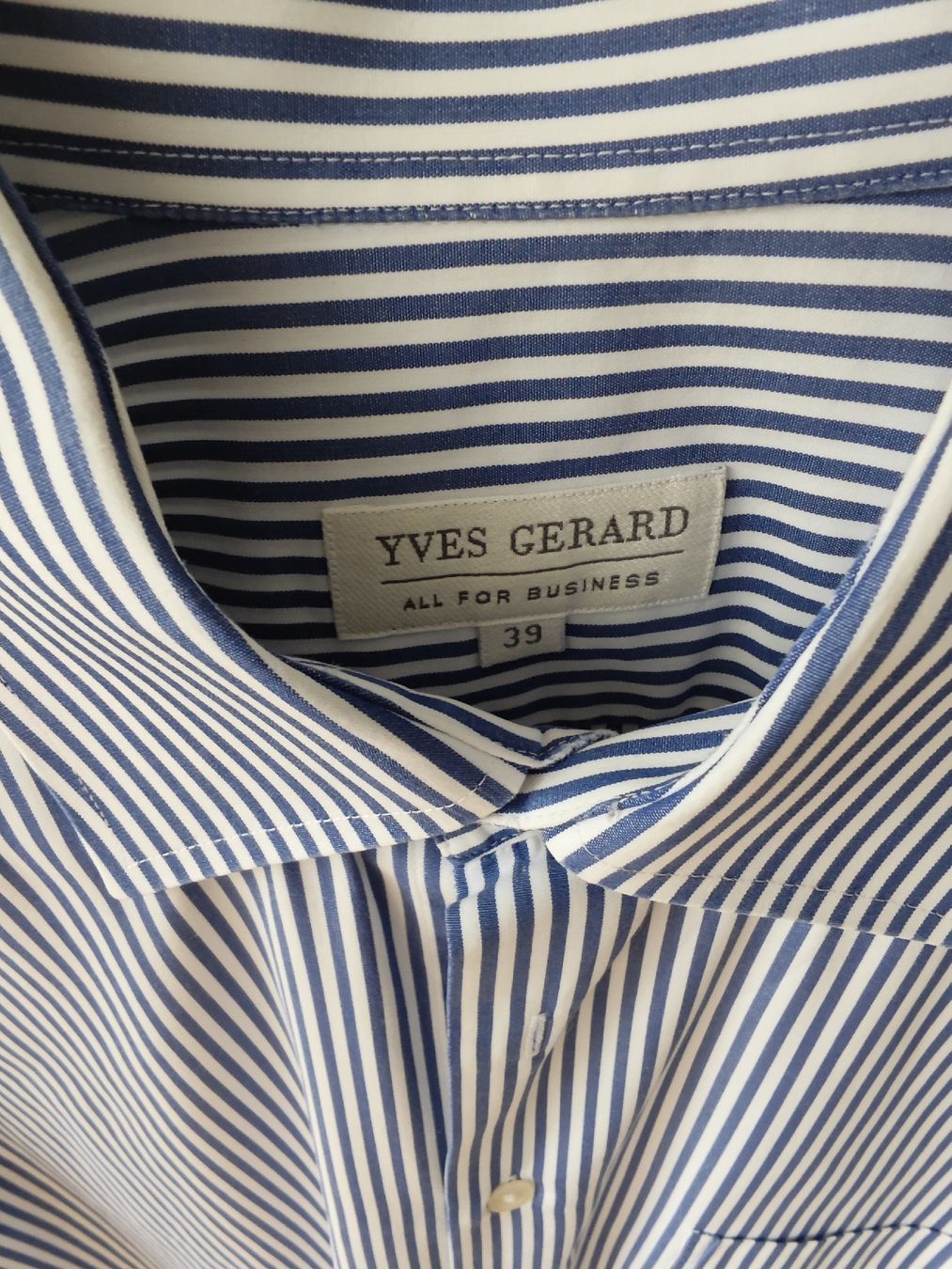 Hemden: Yves Gerard Hemd 39 blau gestreift – Neu (gemäss Beschreibung) aus Altendorf von Crazycat_ 1