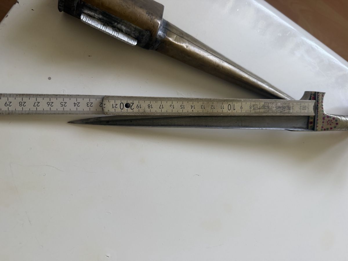 Posate: Pesch-Kabz-Dolch, indo-persisch,  – Usato da Baden venduto da noli.r 9