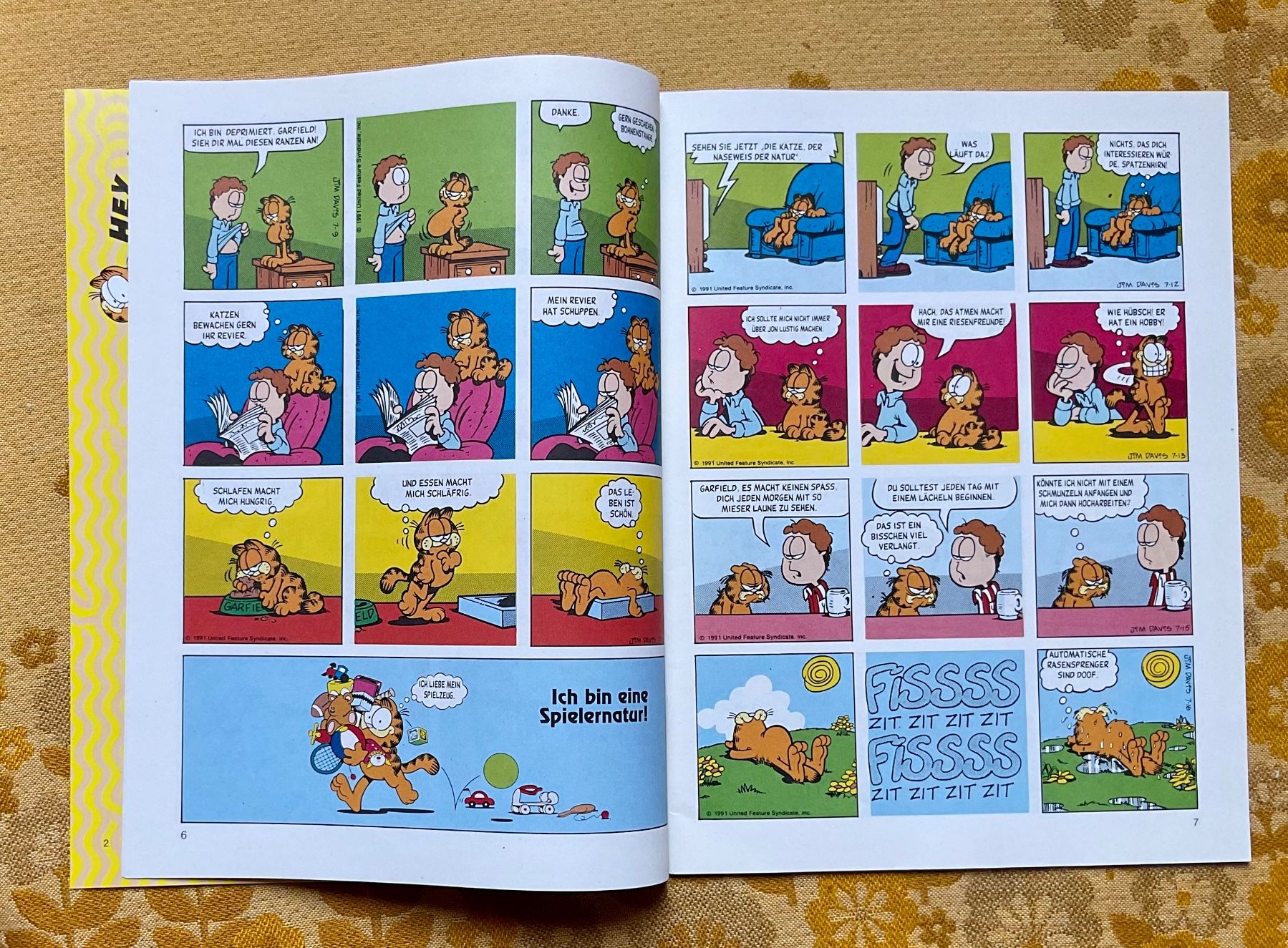Fumetti: Garfield Heft Nr 7 von 1992 – Usato da Endingen venduto da nathan05 2