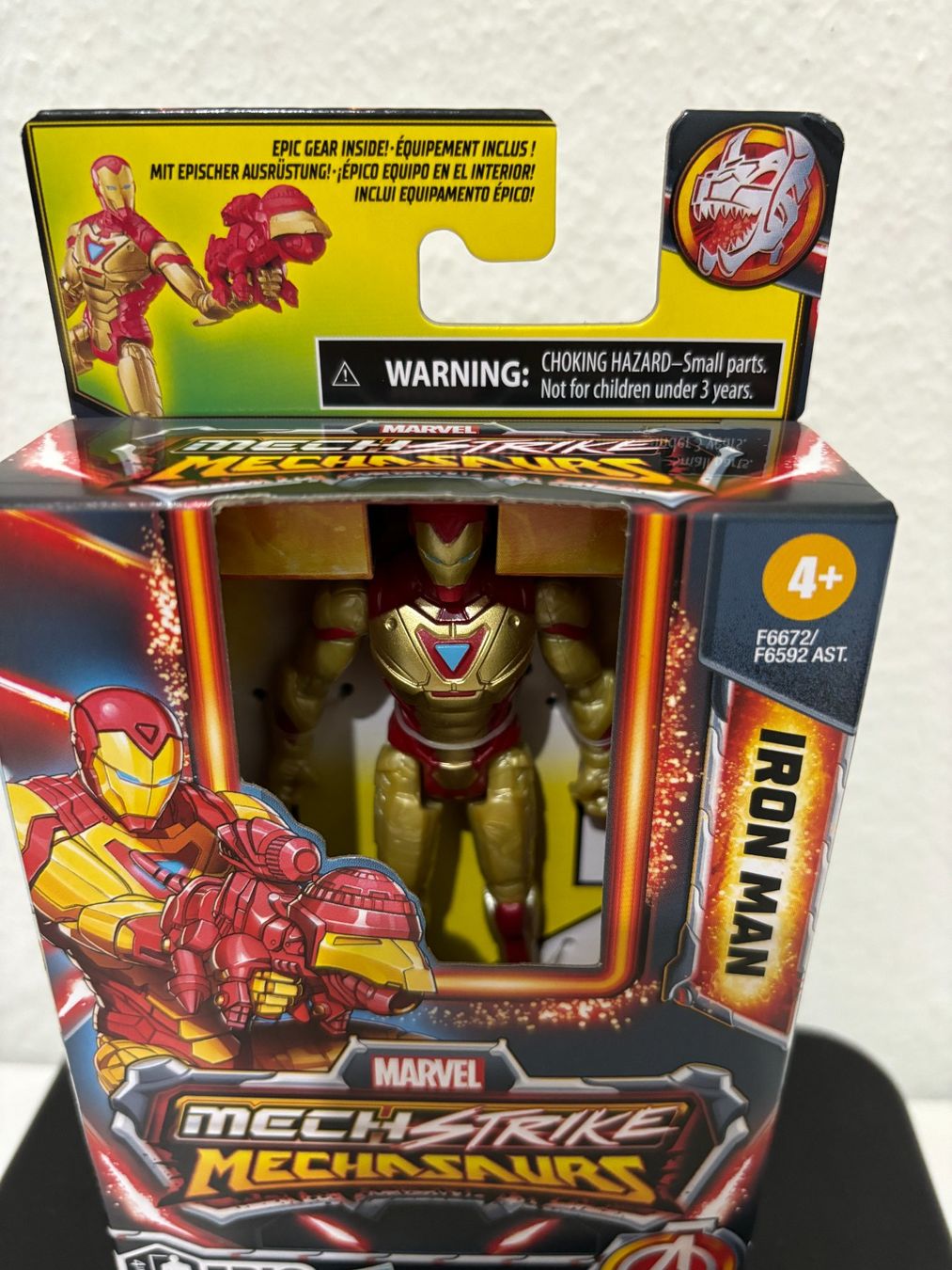 Hasbro Figuren: Marvel Mech Strike Mechasaurs Iron Man 10 cm – Neu und originalverpackt aus Binningen von samorga21 1