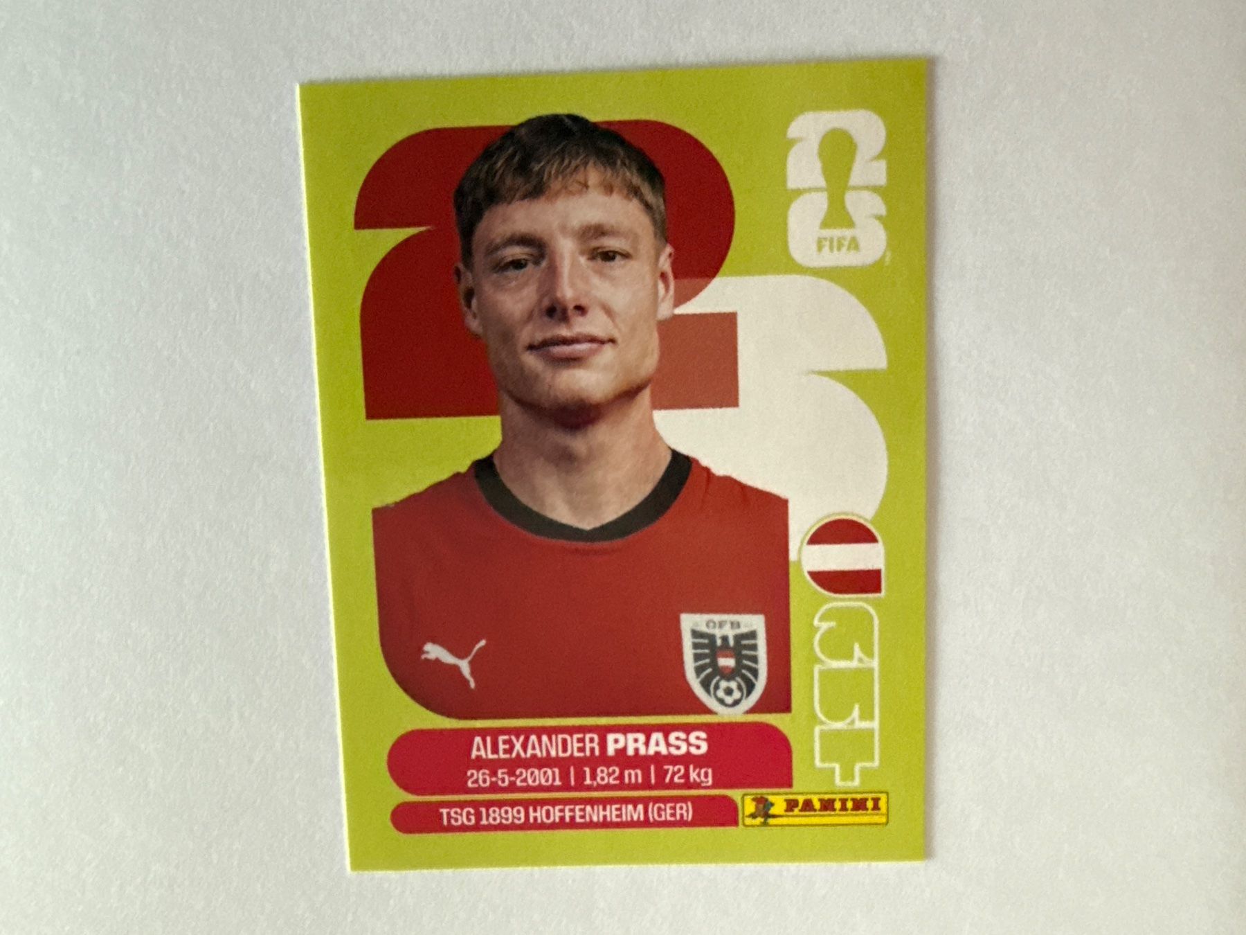 Panini Sammelbilder & Trading cards: Prass AUT9 - Panini CH Edition WM 2026 – Neu (gemäss Beschreibung) aus Grenchen von nicus_aveiro
