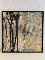 Liz Gehrer – "Kleine Panik" (2002) – Mixed Media 51x51 cm