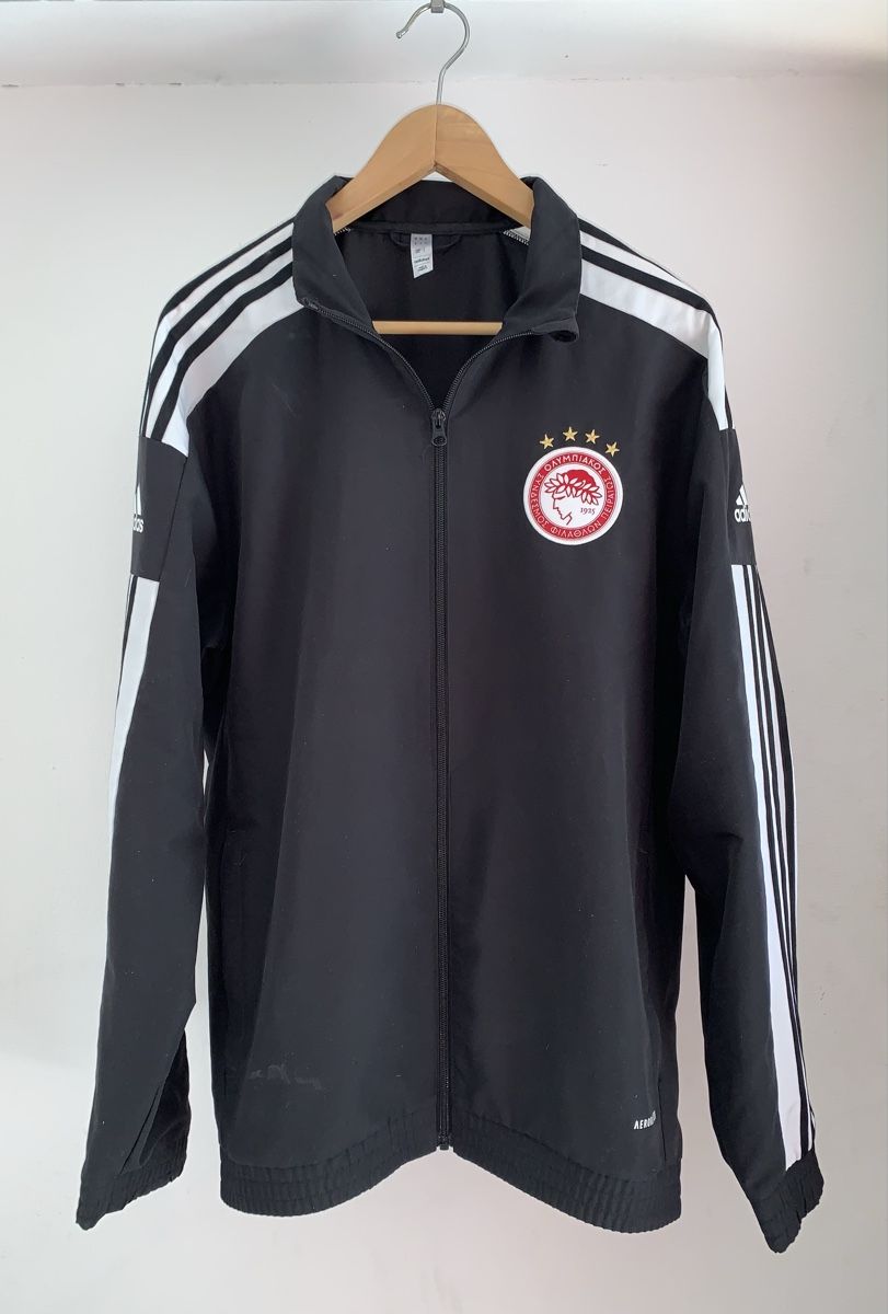 Adidas Jacken: Olympiakos - Veste de football - Taille M – Gebraucht aus Corsier GE von neiluj2003
