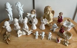 Konvolut Engel Figuren Dekoration, guter Zustand
