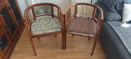 2 Fauteuils Art Déco / Art Nouveau