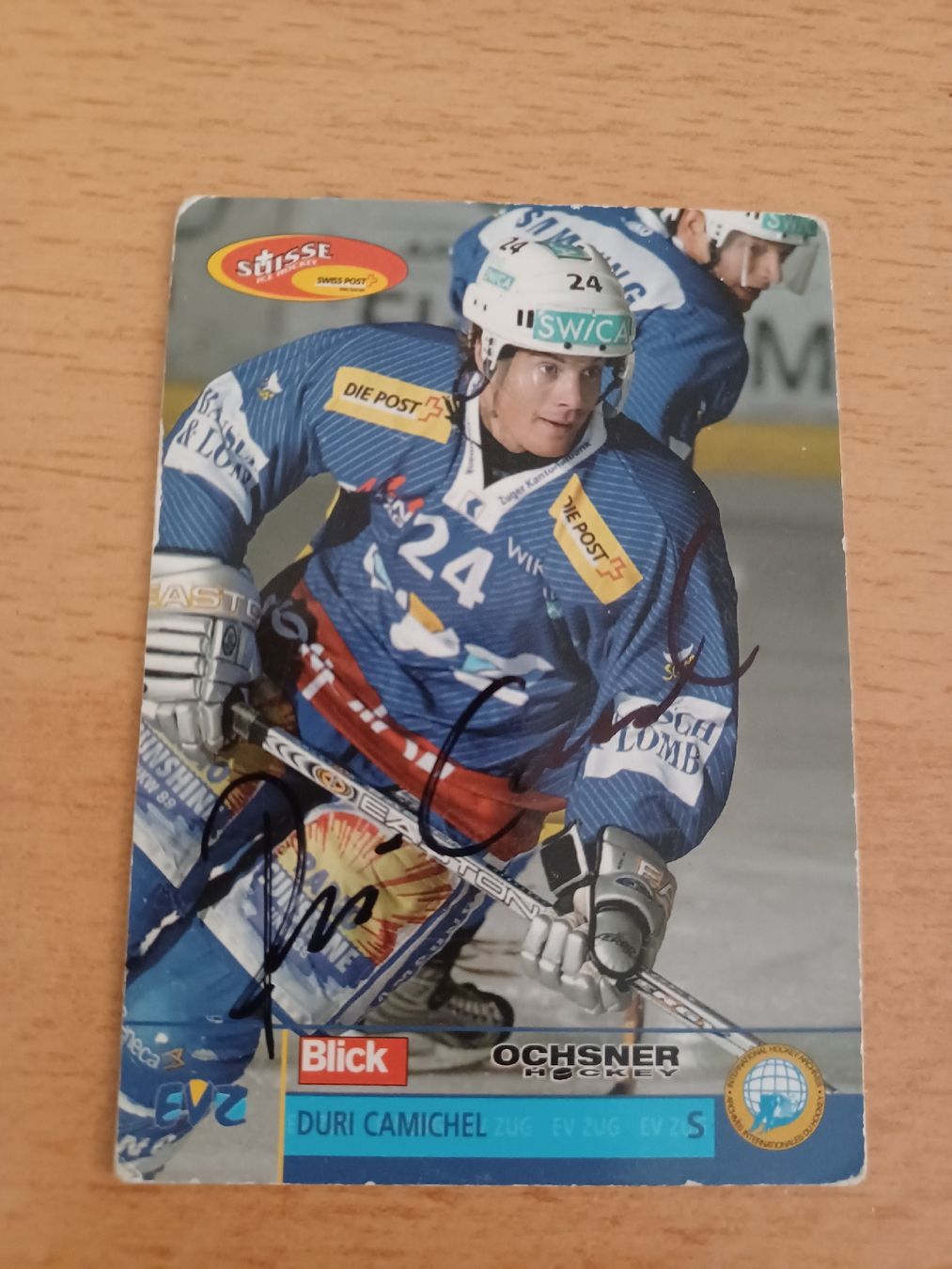 Autografi: Duri Camichel / signierte Card – Usato da Worben venduto da ersa01