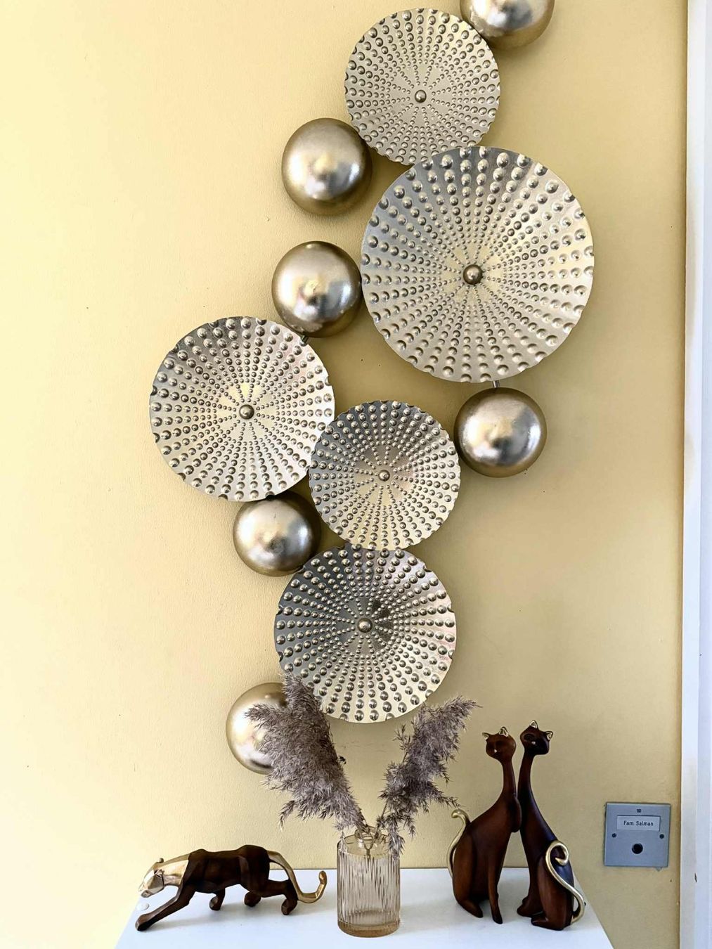 Tutte le decorazioni: Sehr grosse goldige Deko Element – Usato da Bern venduto da MIR-IAM