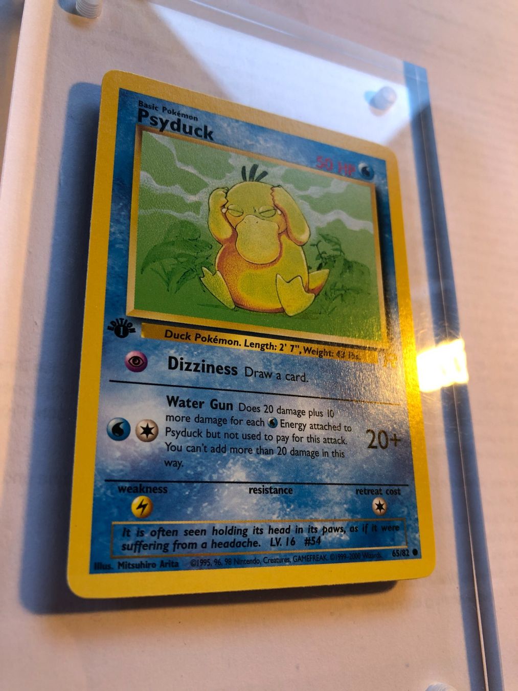 Sammelbilder & Trading cards: Psyduck 1st Team Rocket - MINT - ab 1.- – Gebraucht aus Giubiasco von dan_pr8b 1
