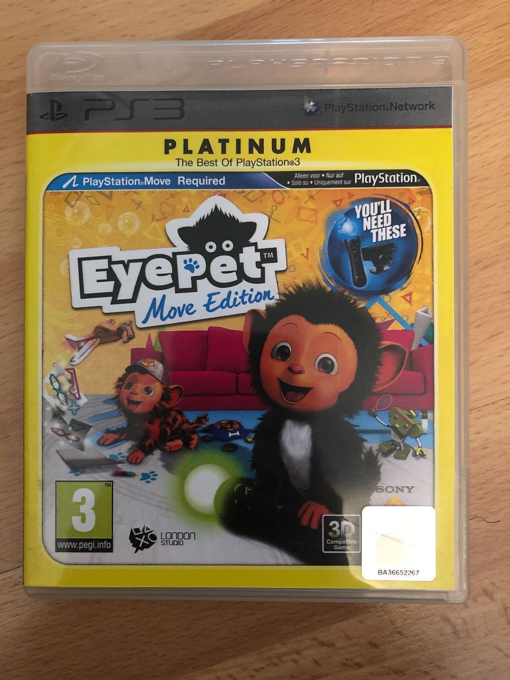 Spiele: Eye Pet Move Edition - PS3 – Gebraucht aus St.gallen von taduz