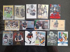 15 NFL Trading Cards der Chicago Bears
