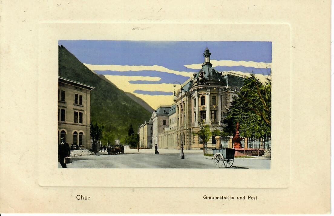Cartoline postali: Chur 1910 – Usato da Hochdorf venduto da Ziegel-16