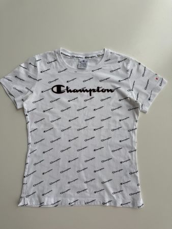 Champion T-Shirt, weiss, Grösse M, neuwertig für Damen