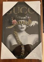 Wandbild "Frau mit Schlange", Schwarz/Weiss, Neu , Gucci