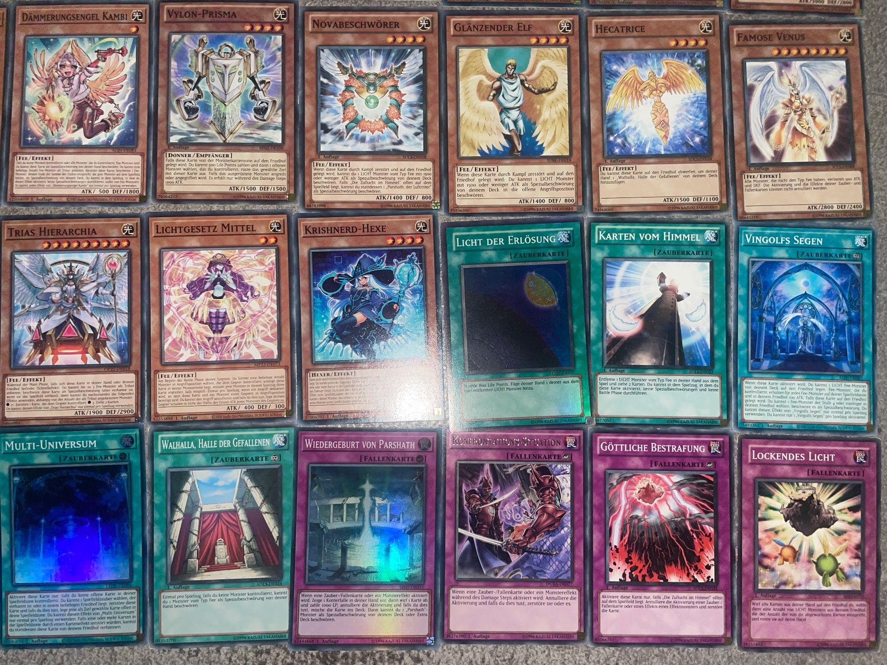 Yugioh Cartes à collectionner: Yu-Gi-Oh Feen / Parshath / Sendbote / Hyperion Deck! – Neuf (Voir description) à Altstätten SG par ChangeMaker 5