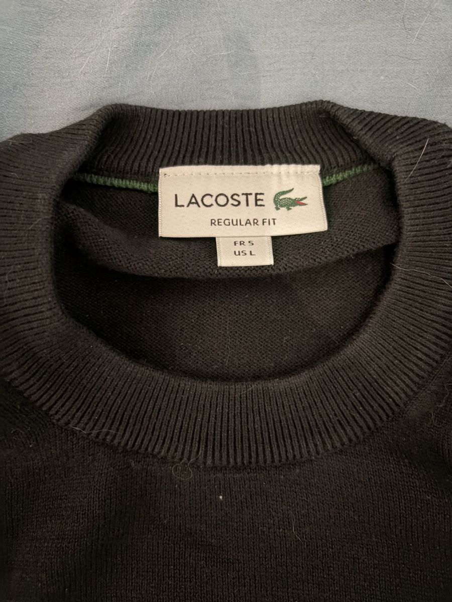 Lacoste Pulls & Sweat-shirts: Lacoste Pullover Grösse L black – D'occasion à Eglisau par swisstaurus 1