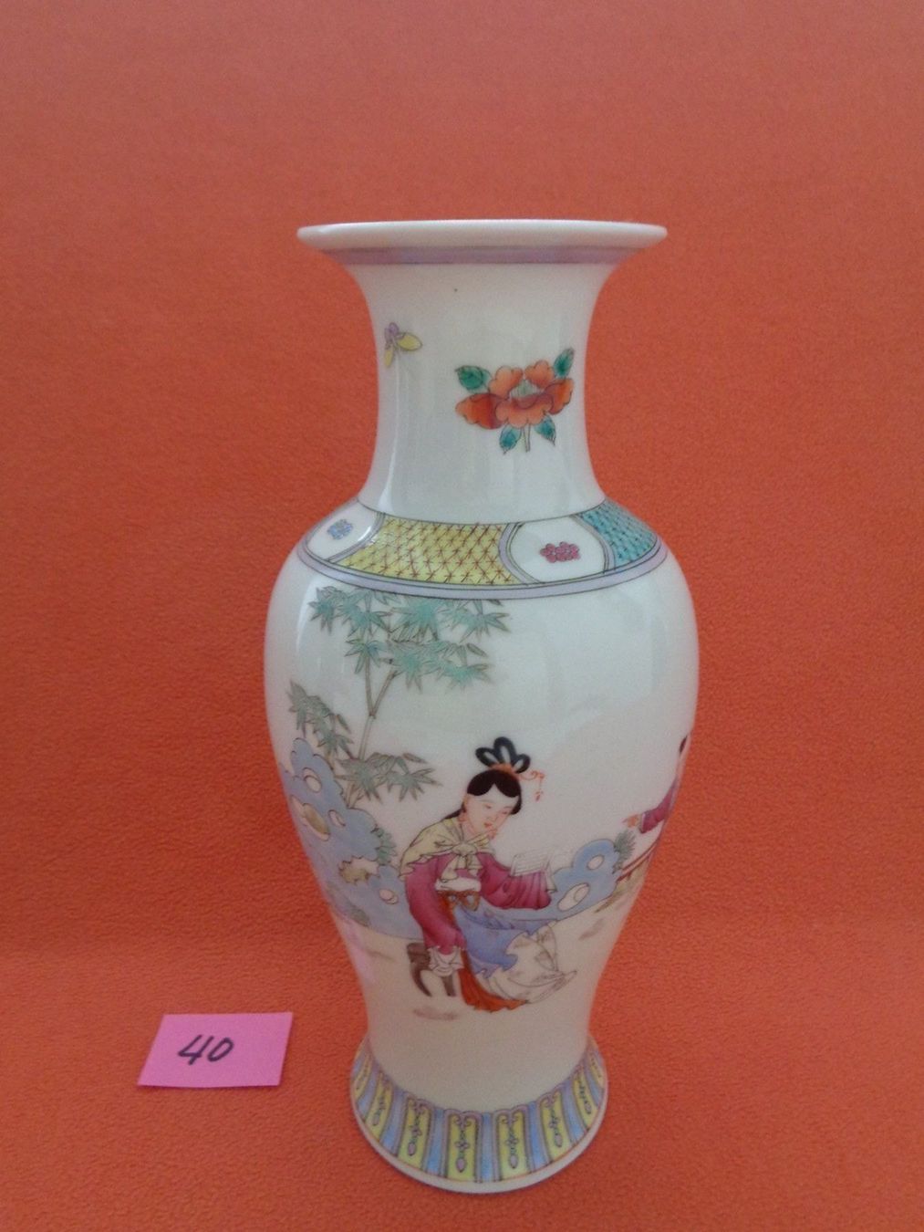 Vasen & Gefässe: Chinesische Vase handbemalt - datiert – Gebraucht aus Chur von omonia