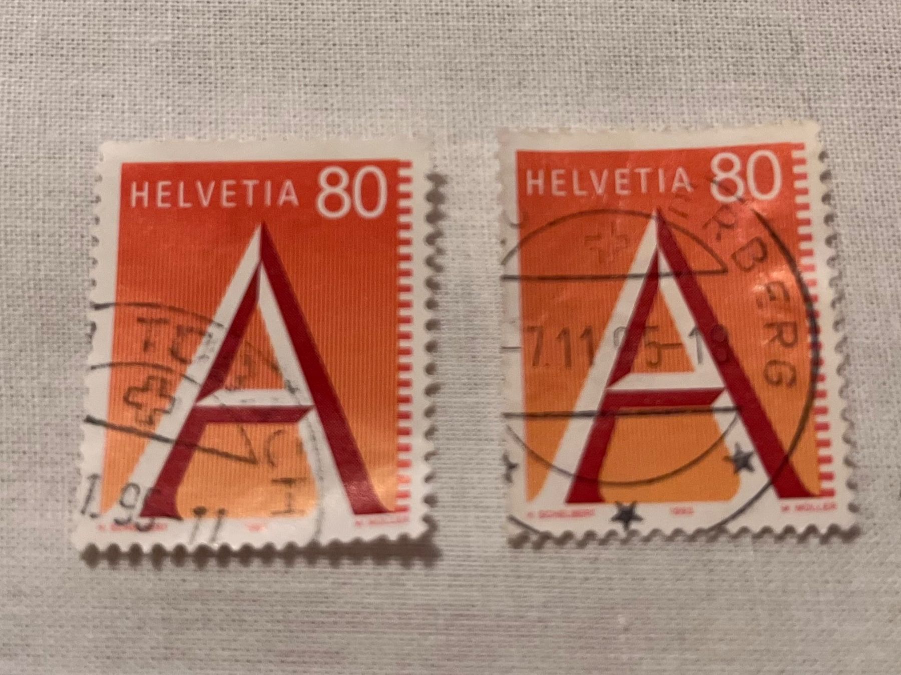 Tutti i francobolli: Briefmarke – Nuovo (secondo la descrizione) da Bäretswil venduto da Rasubi
