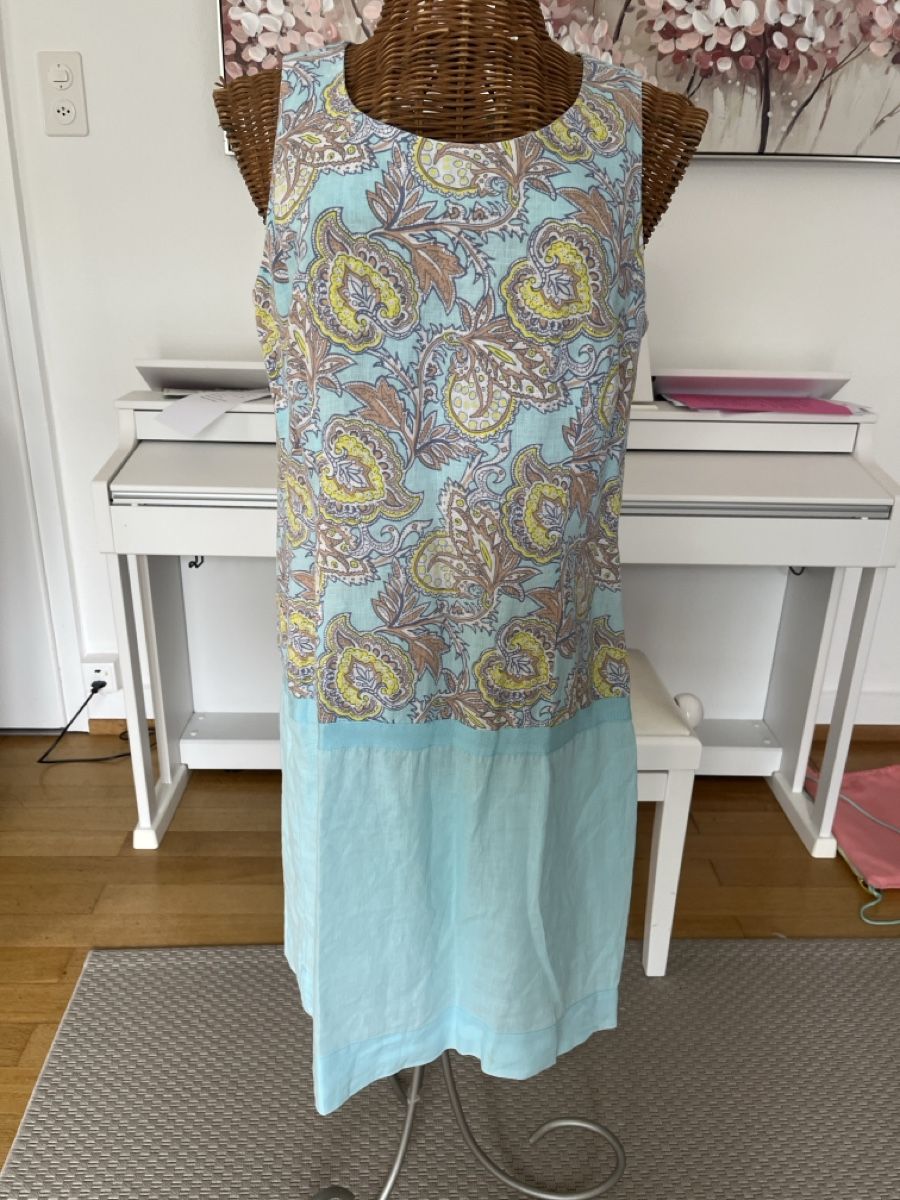 Maddison Vestiti: Leinenkleid, türkis, Maddison, 38 – Usato da Solothurn venduto da Bobesch08