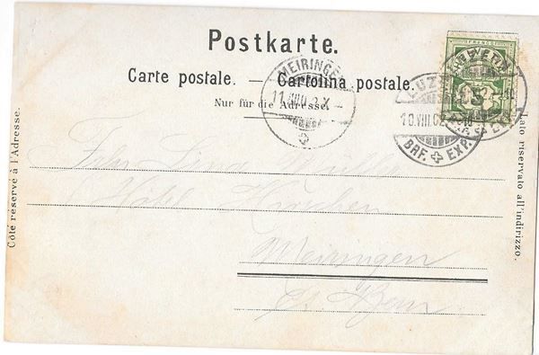 Cartes postales: Luzern Bahnhof, Post, Pilatus + Schiff – D'occasion à Olten par clotaldi 1