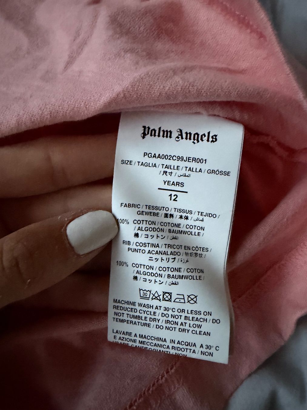Palm Angels T-shirt: Palm Angels T-Shit mit Teddybär – Nuovo e nell'imballaggio originale da Burgdorf venduto da Algadach 4