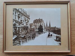 Hotel Schweizerhof, Luzern, 42 × 32 cm