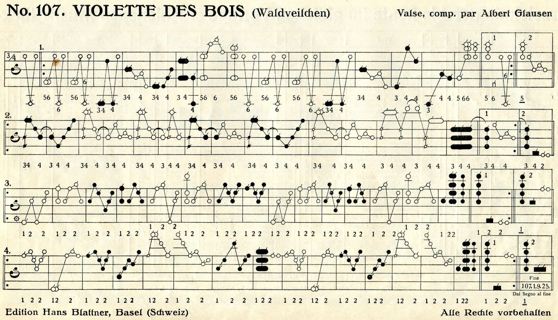 Libri: L?ACCORDEON  -  5 PARTITIONS -  Editions Blattner – Usato da Les Avants venduto da Jaman7 1