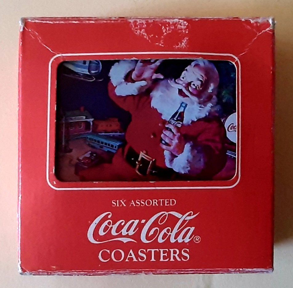 Coca-Cola Sottobicchieri: Dessous de verre Coca-Cola 1990 – Usato da Montet (Glâne) venduto da Koada2