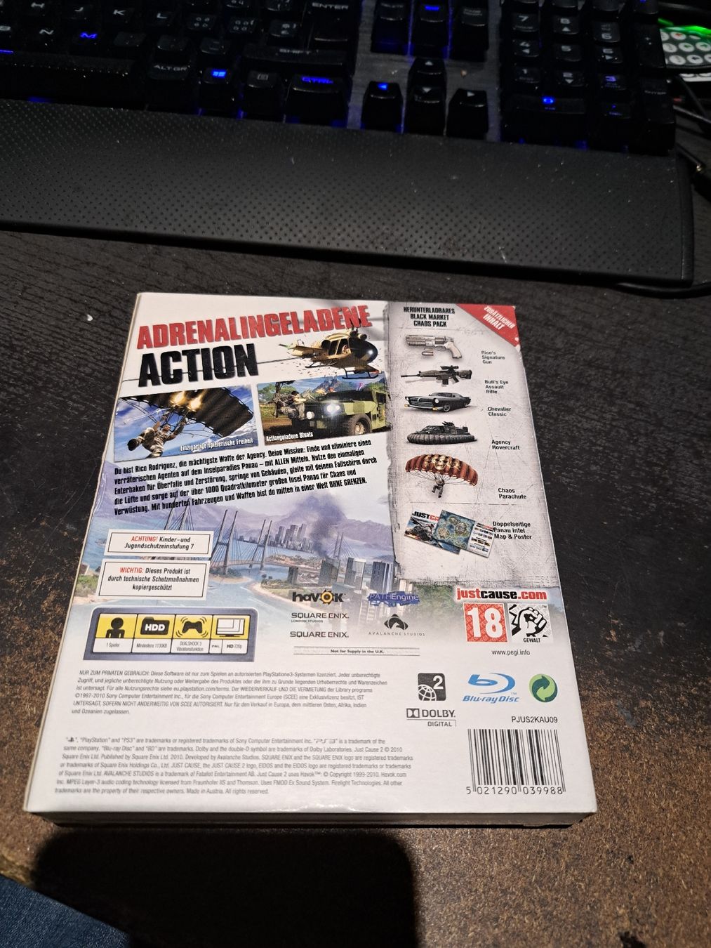 Giochi: Action-Adventure PS3 Game - Just Cause 2 Limited Edition – Usato da bennwil venduto da methorn01 1