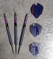 Mission - Josh Rock V2 - Steeldart 22g black/blue