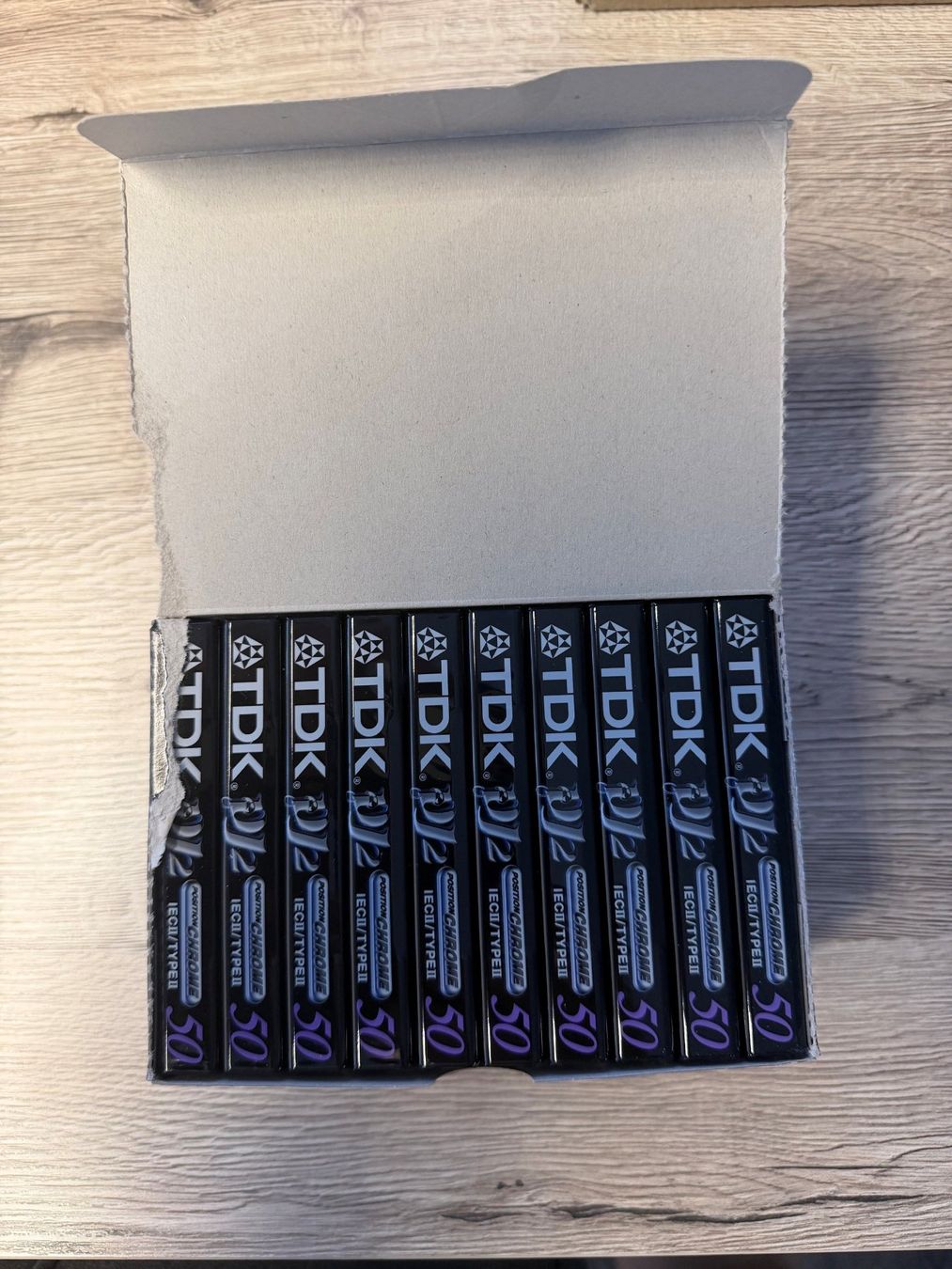 Musicassette: 20 Stk TDK - DJ2 50 Typ2 Chrome OVP – Nuovo e nell'imballaggio originale da Klingnau venduto da AudioVision 3