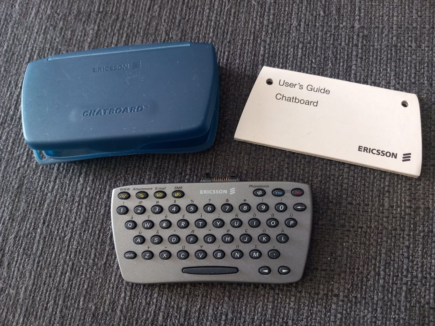 Tastaturen: Clavier Ericsson Chatboard accessoires téléphone portable... – Gebraucht aus Bernex von casimali