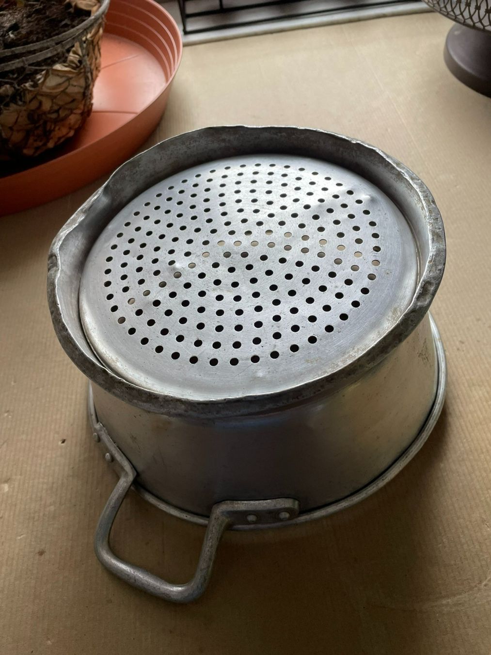 Sigg Elettrodomestici da cucina: Sigg Aluminium Sieb Antik – Usato da Pratteln venduto da 66werni 1