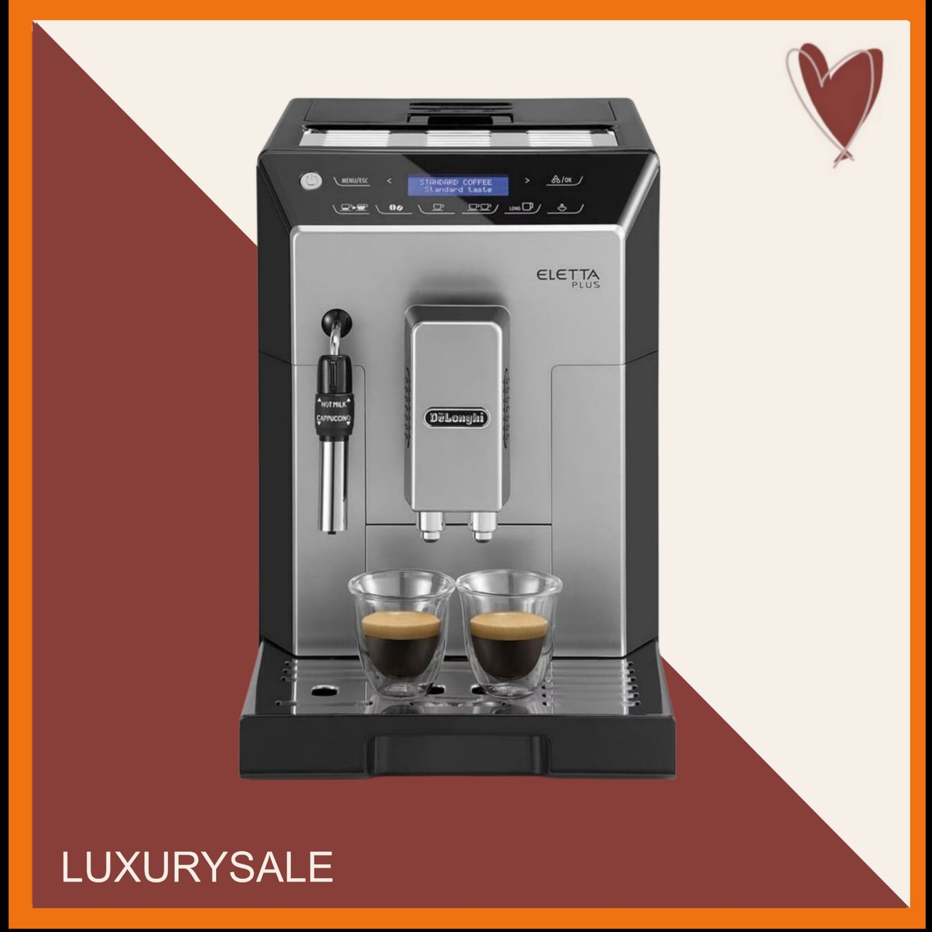 De'Longhi Macchine per caffè & Macchine per espresso: De'Longhi ECAM 44.620.S Eletta Plus – Nuovo (secondo la descrizione) da Kreuzlingen venduto da luxurysale.ch