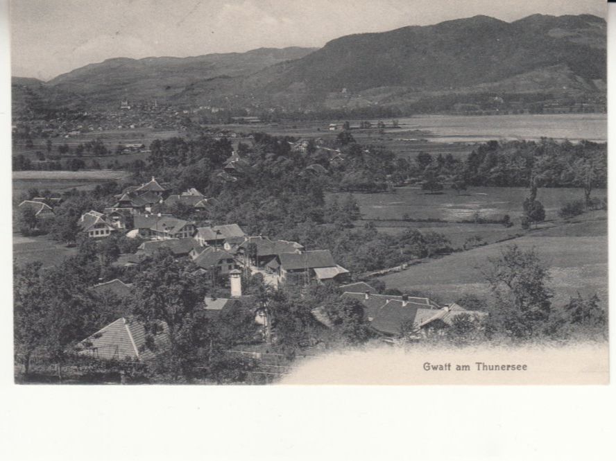 Cartoline postali: Gwatt mit ST 12.12.12 – Usato da Bürglen TG venduto da StampGraf