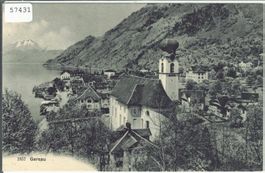 Gersau - Generalansicht mit Kirche