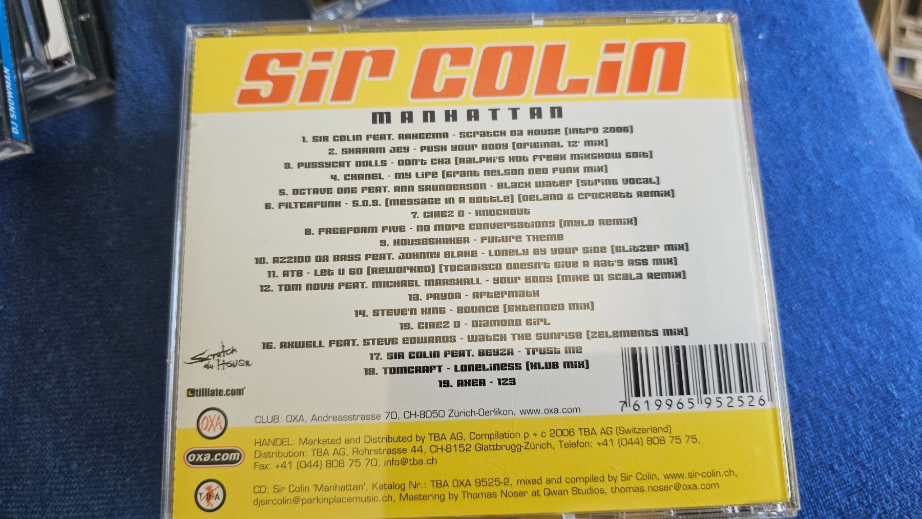 CDs: Dj Sir Colin-manhattan – D'occasion à Bremgarten AG par musiccollector 1